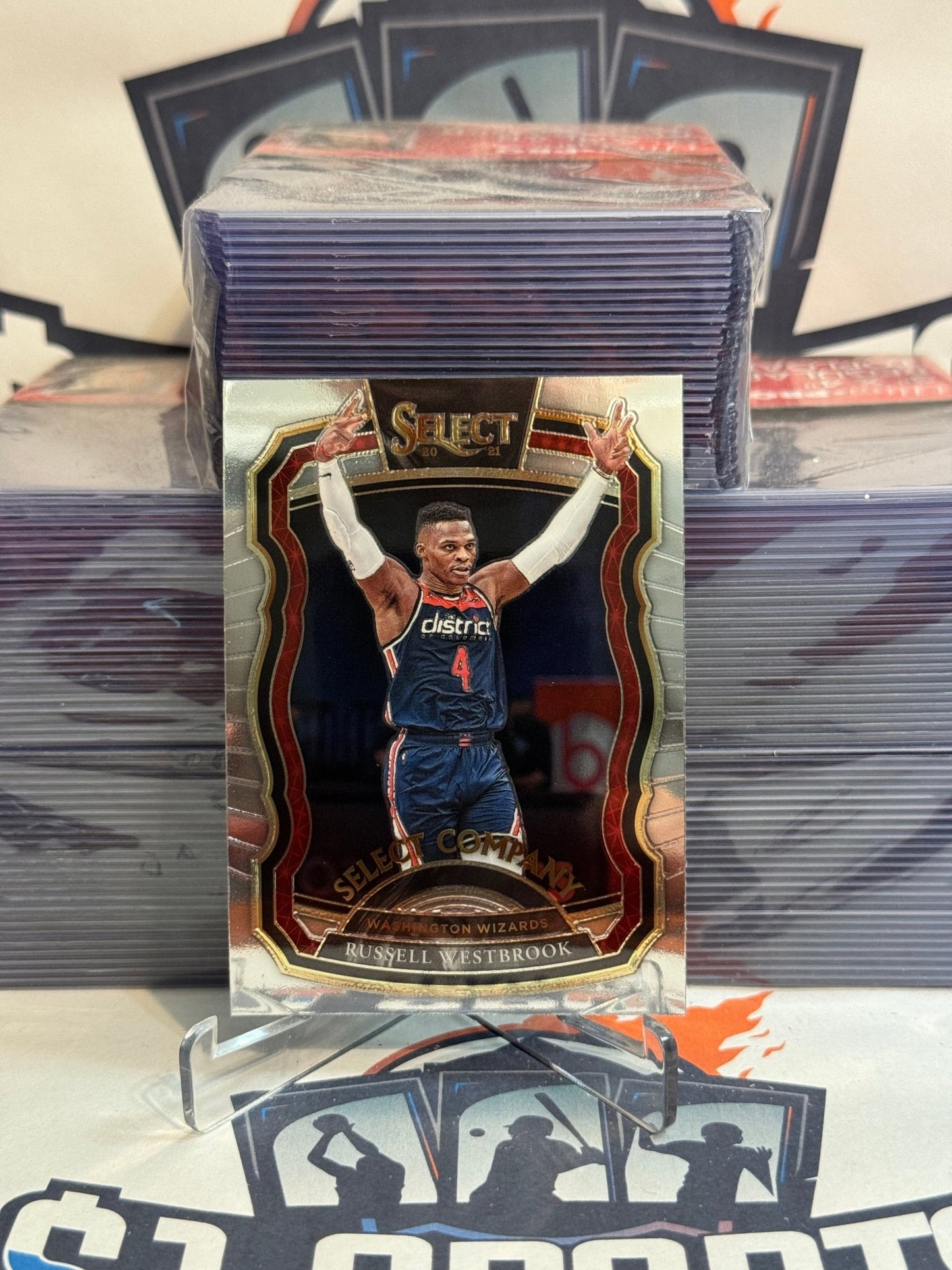 2020 Panini Select (Select Company) Russell Westbrook #19