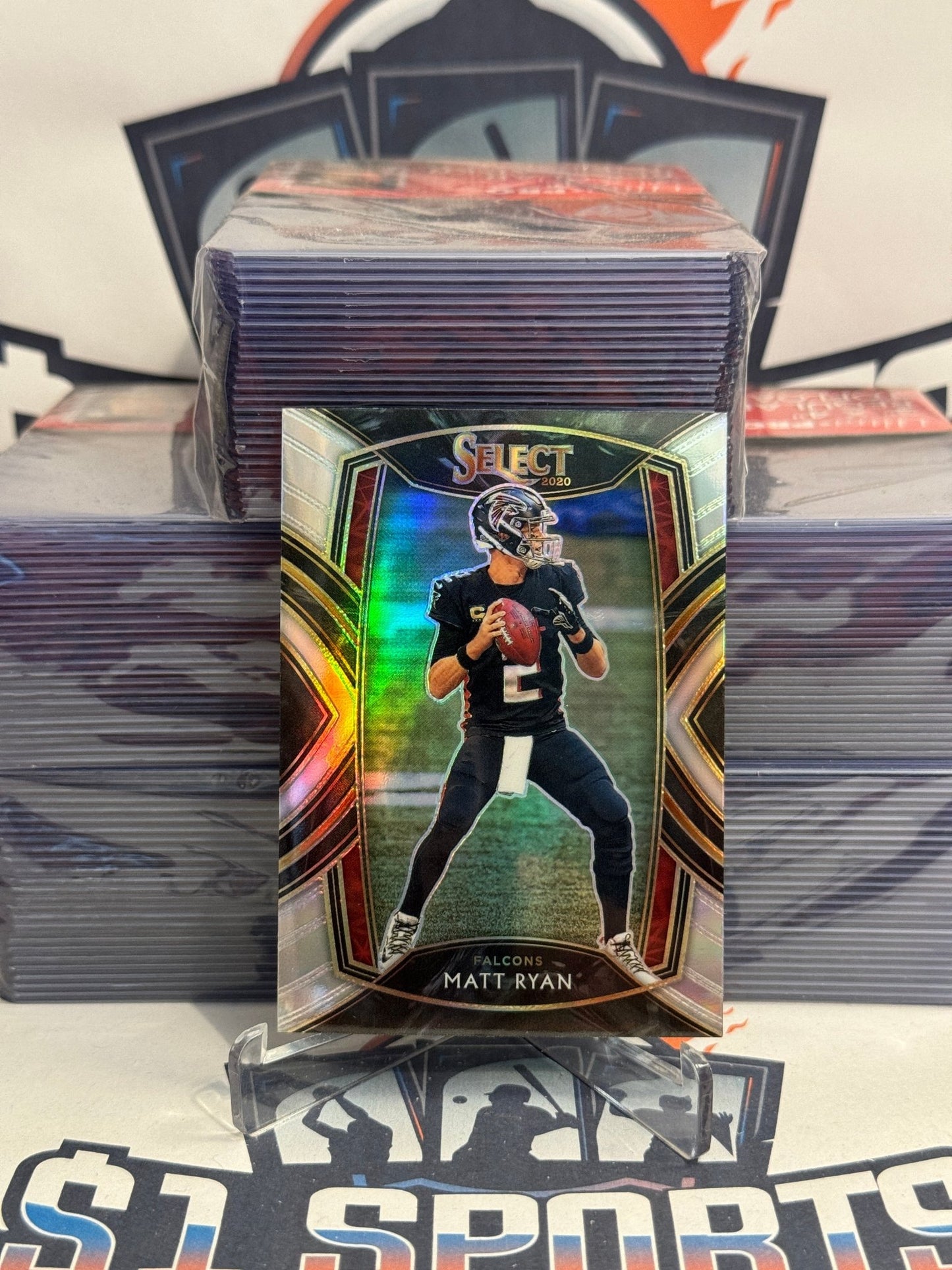 2020 Panini Select (Silver Prizm, Club Level) Matt Ryan #211