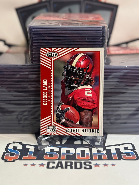 2020 Sage Premier Draft CeeDee Lamb Rookie #20