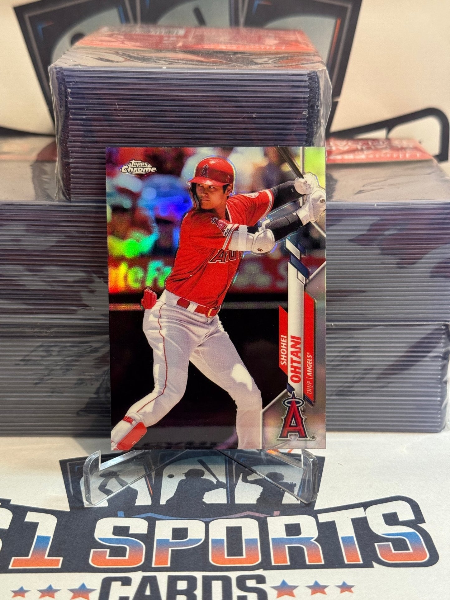 2020 Topps Chrome (Refractor) Shohei Ohtani #21