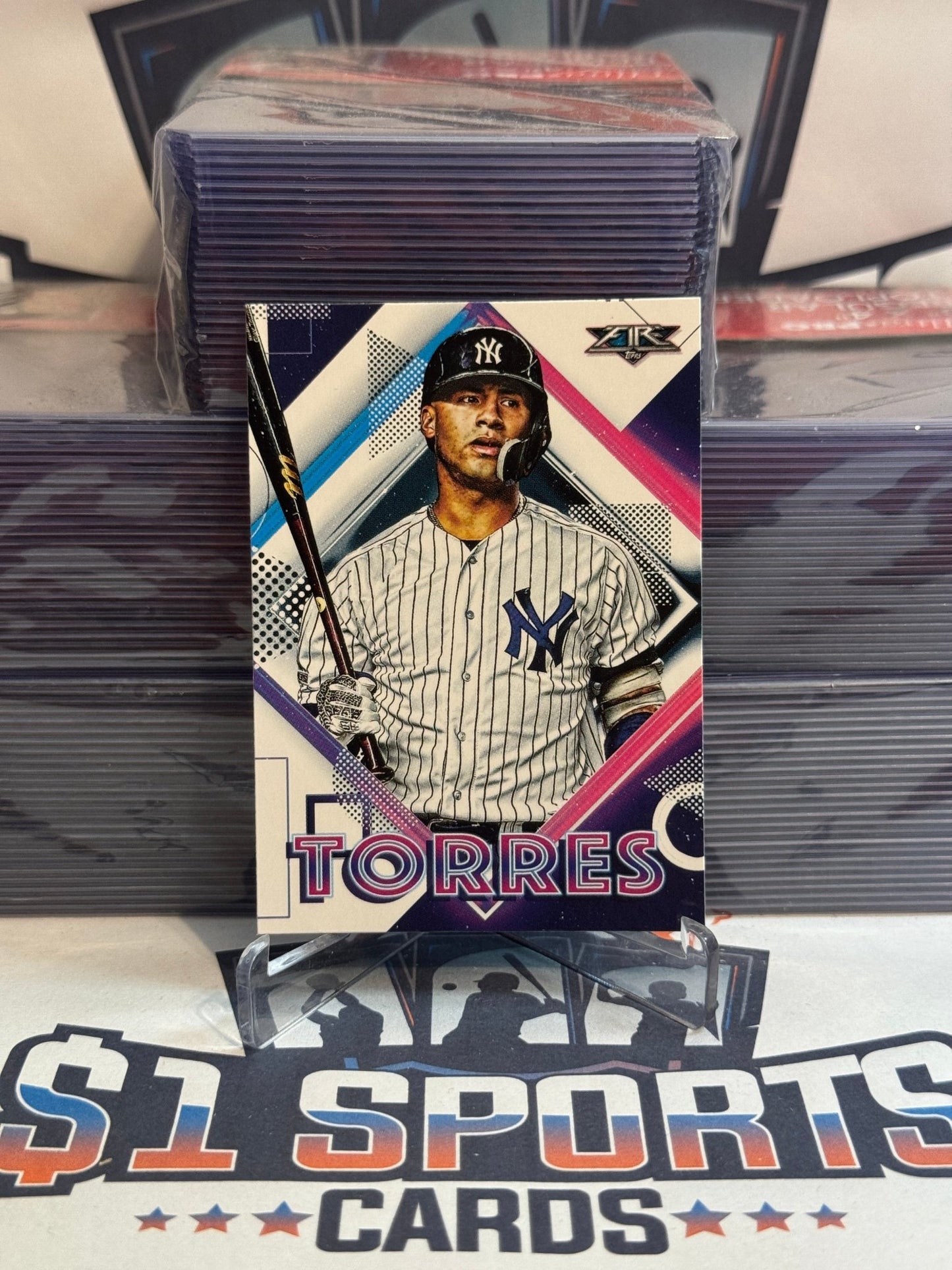2020 Topps Fire Gleyber Torres #65