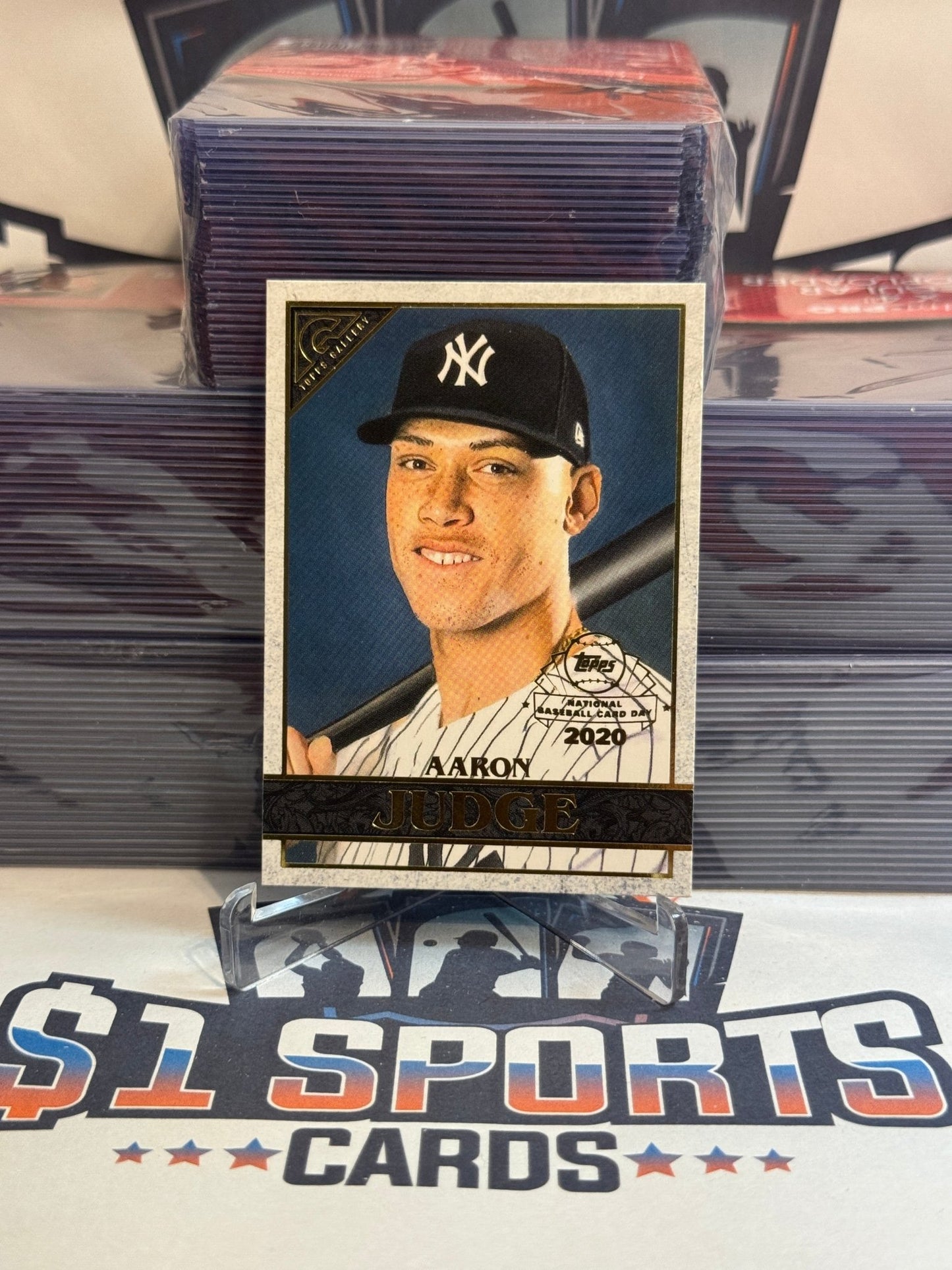2020 Topps Gallery (National Baseball Card Day) Aaron Judge #GP - 4
