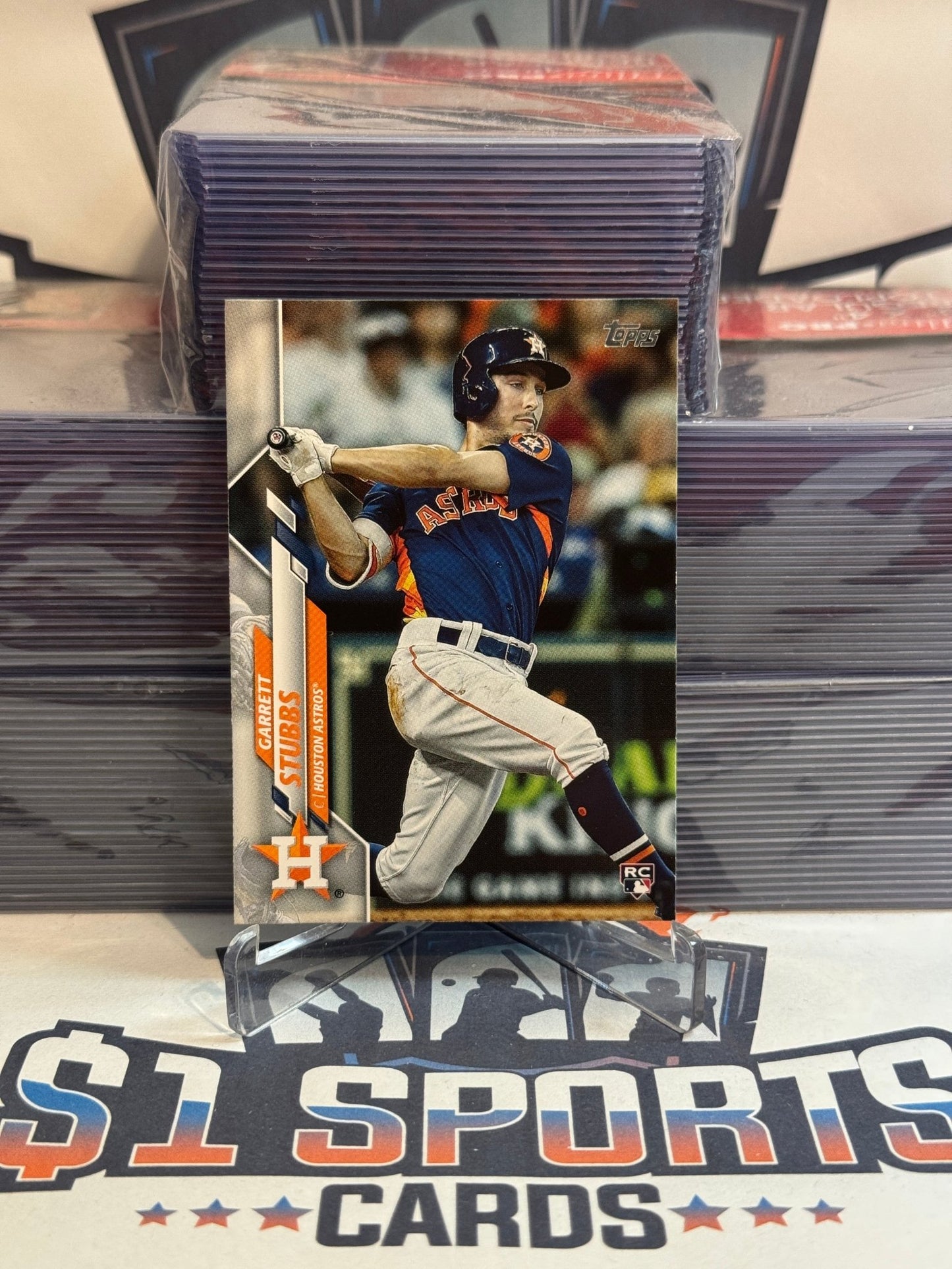 2020 Topps Garrett Stubbs Rookie #421