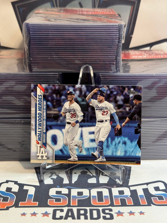 2020 Topps (Hollywood Heroes) Cody Bellinger & Alex Verdugo #298