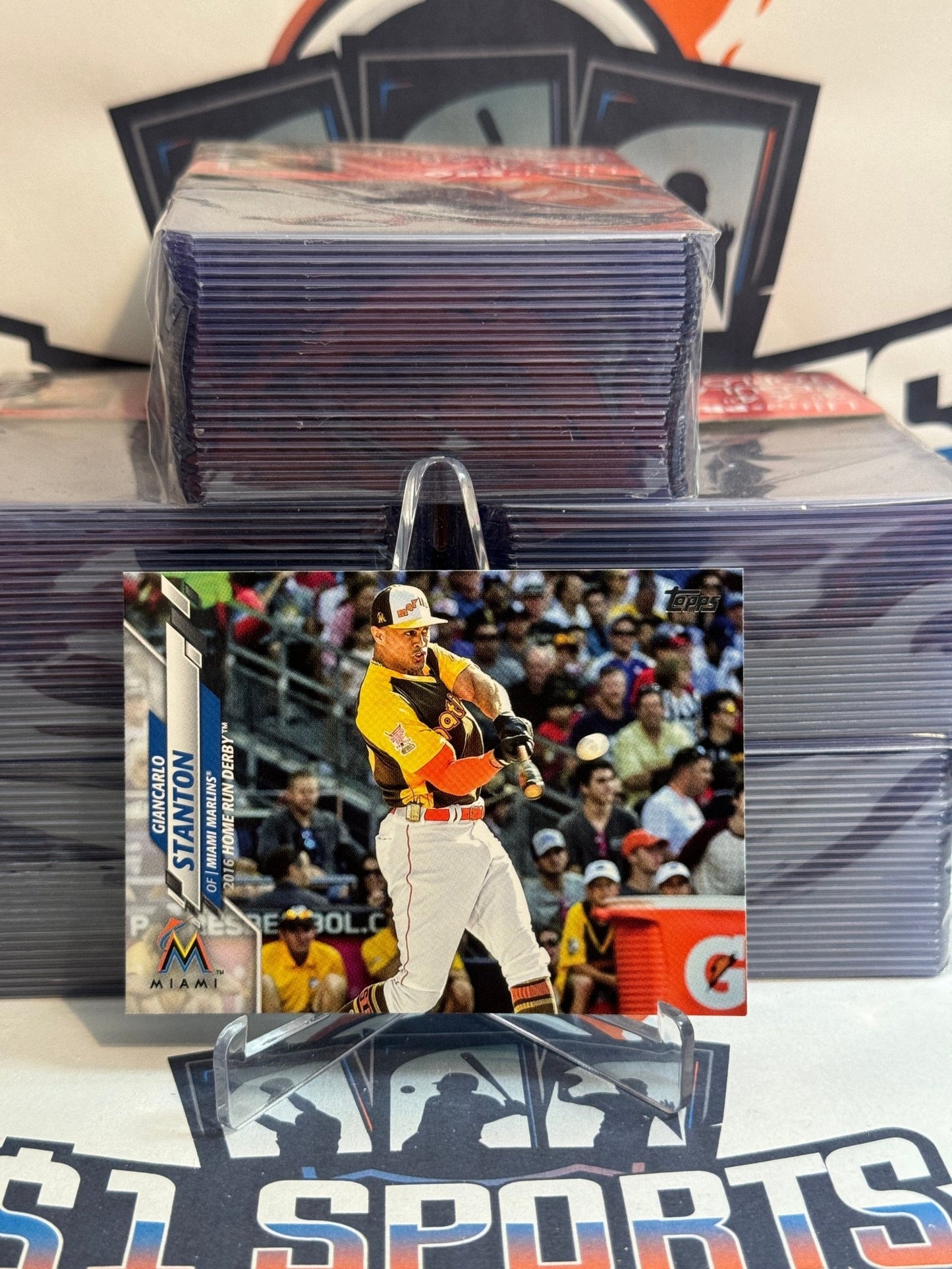 2020 Topps Update (2019 Home Run Derby) Giancarlo Stanton #U-14