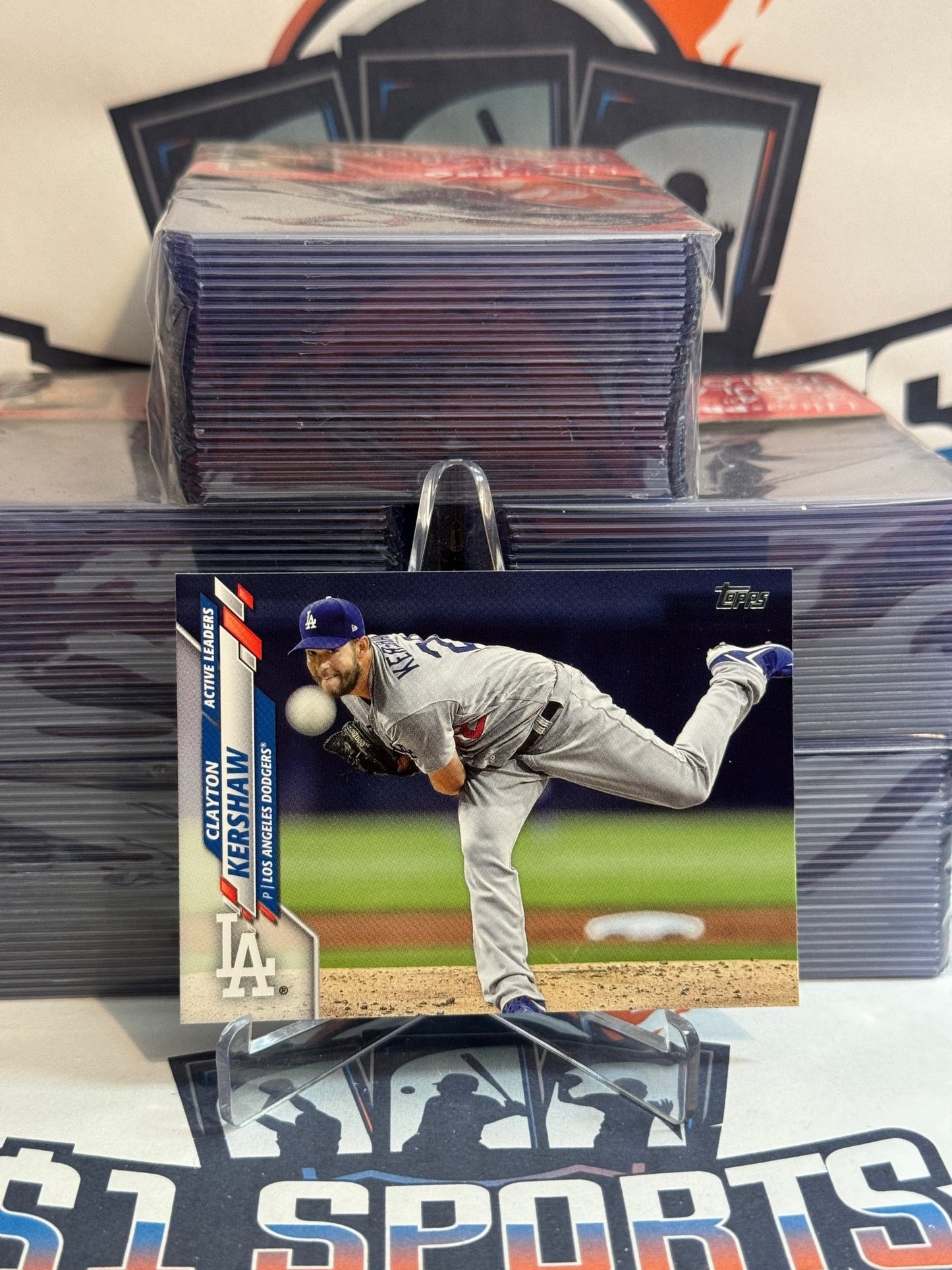 2020 Topps Update (Active Leaders) Clayton Kershaw #U-140