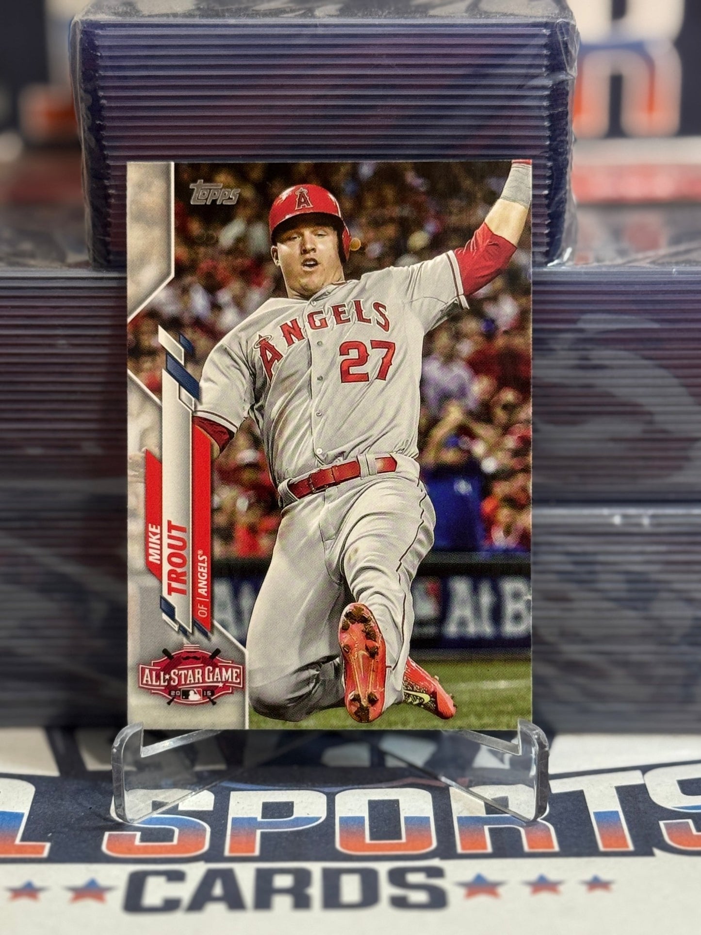2020 Topps Update (All - Star Game) Mike Trout U - 4