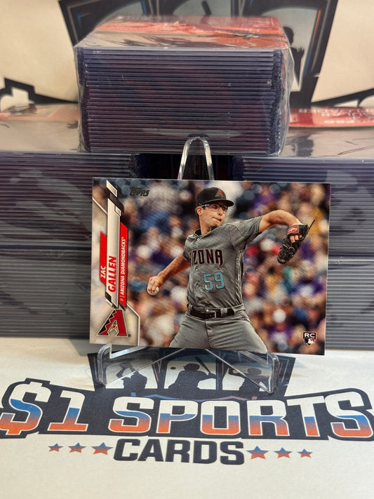 2020 Topps Zac Gallen Rookie #207