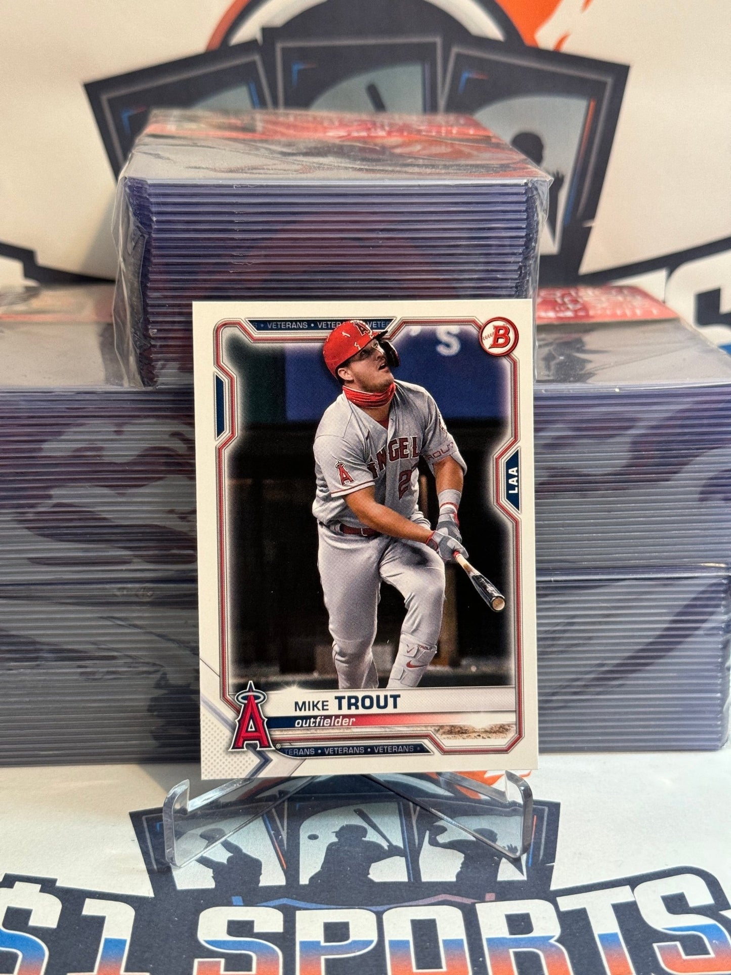 2021 Bowman Mike Trout #17