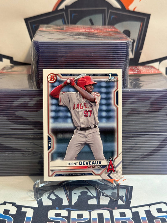2021 Bowman Prospects (1st Bowman) Trent Deveaux #BP-94