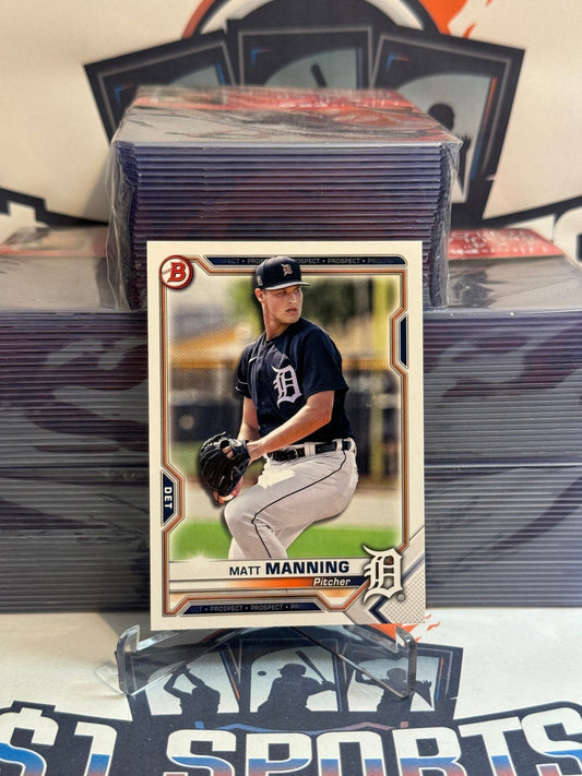 2021 Bowman Prospects Matt Manning #BP-111