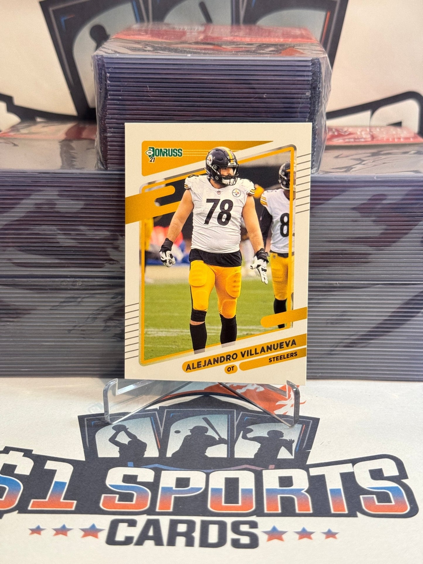 2021 Donruss Alejandro Villanueva #24