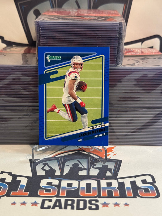 2021 Donruss (Blue Press Proof) Jakobi Meyers #49