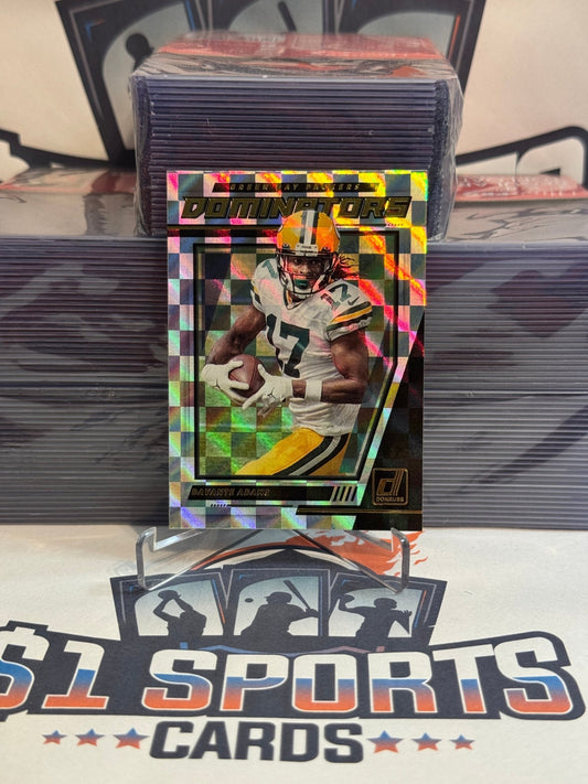 2021 Donruss (Dominators) Davante Adams #D39