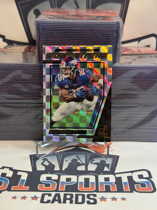 2021 Donruss (Dominators) Saquon Barkley #D24
