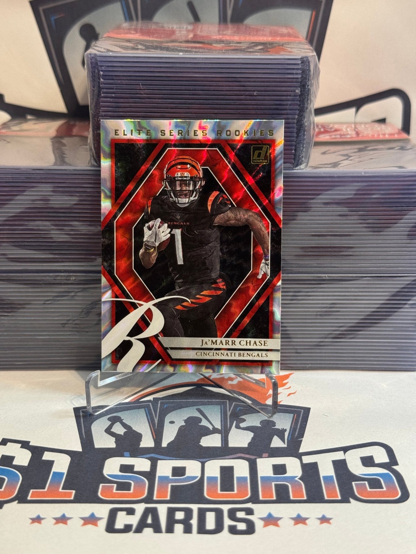 2021 Donruss (Elite Series Rookies) Ja'Marr Chase #ESR - JMC