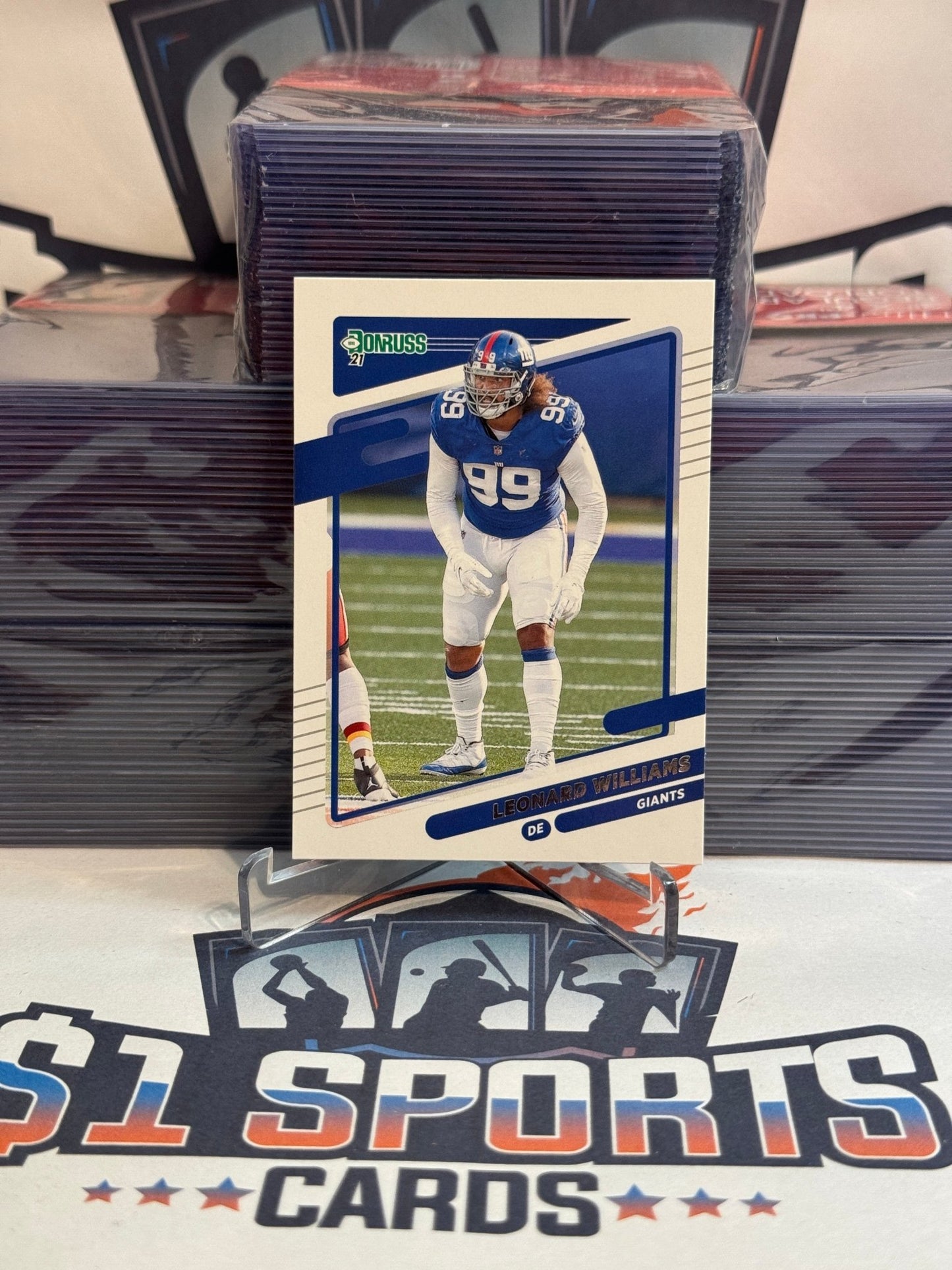 2021 Donruss Leonard Williams #82