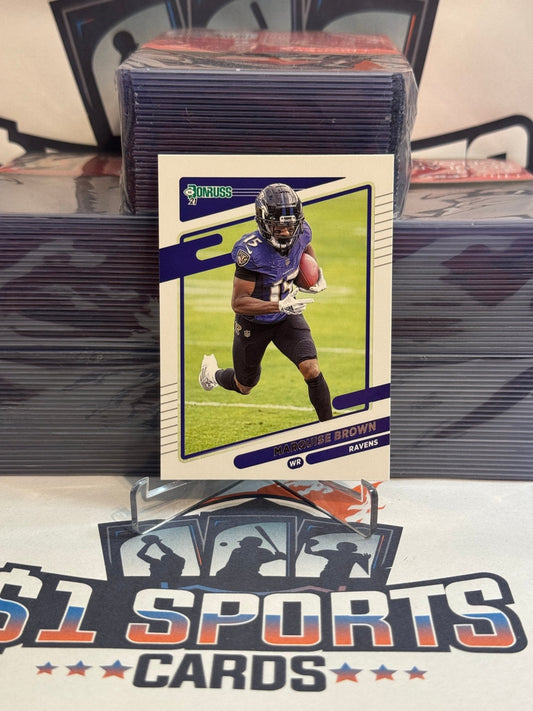 2021 Donruss Marquise Brown #241