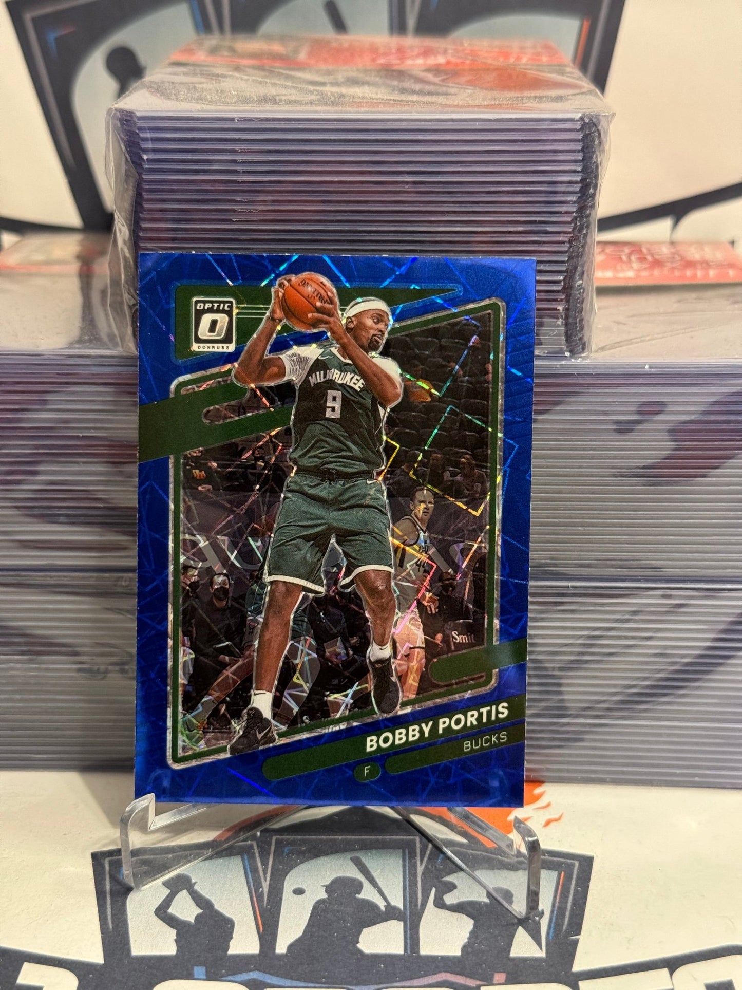 2021 Donruss Optic (Blue Velocity Prizm) Bobby Portis #30