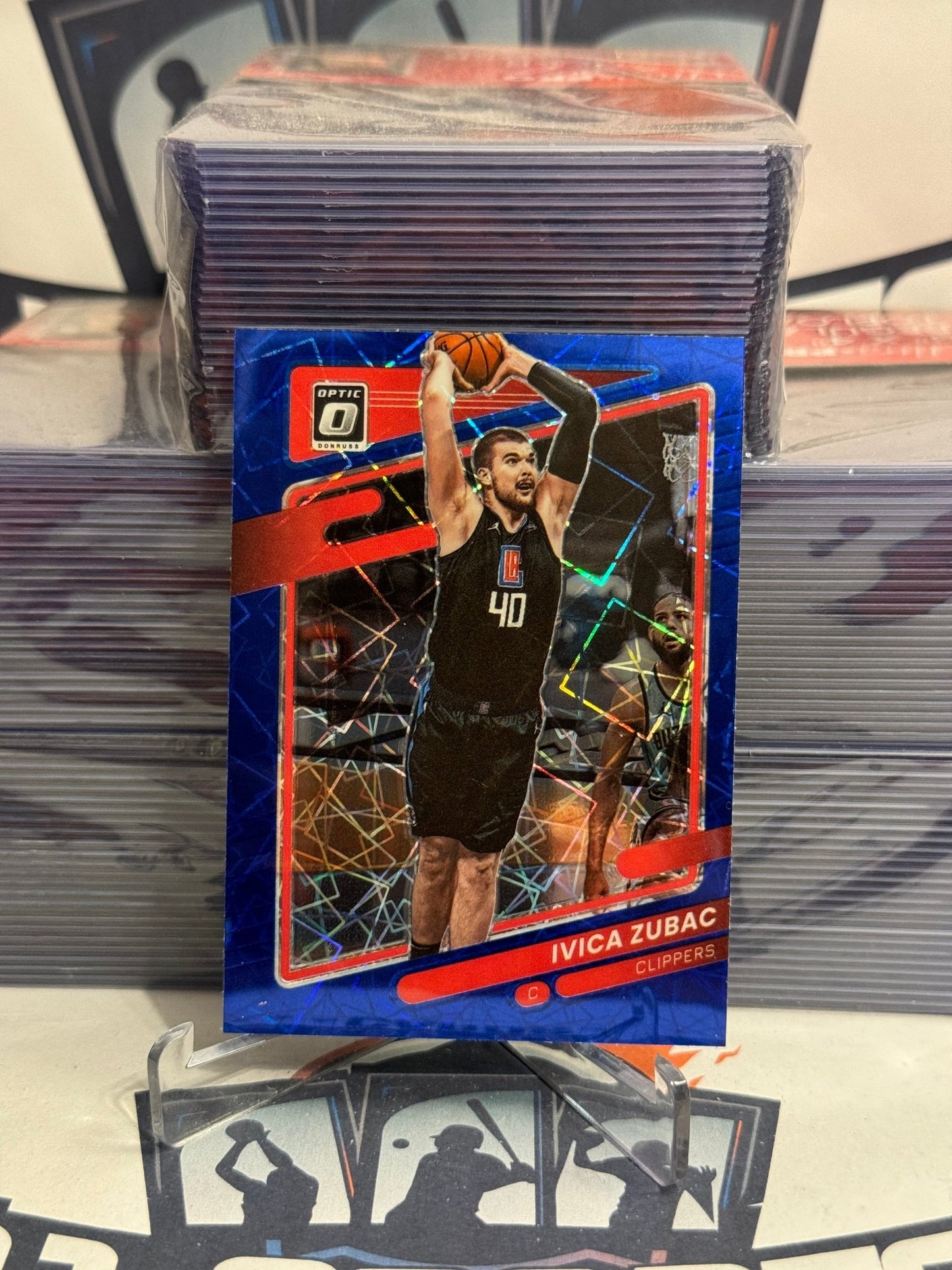 2021 Donruss Optic (Blue Velocity Prizm) Ivaca Zubac #68