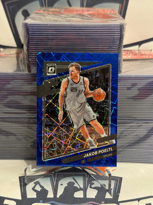 2021 Donruss Optic (Blue Velocity Prizm) Jakob Poeltl #77