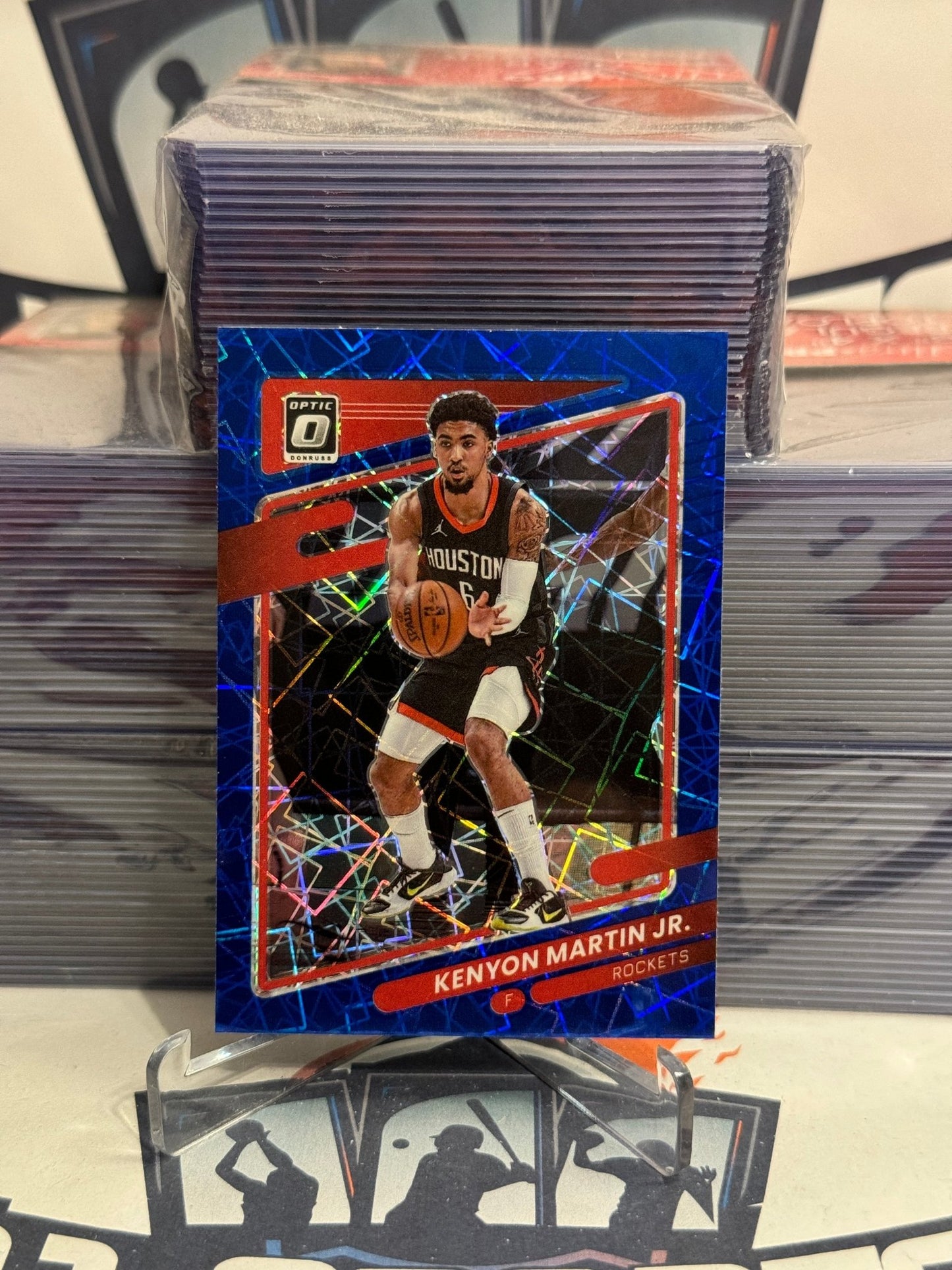 2021 Donruss Optic (Blue Velocity Prizm) Kenyon Martin Jr. #49