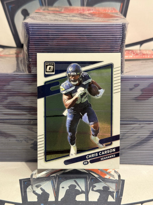 2021 Donruss Optic Chris Carson #198