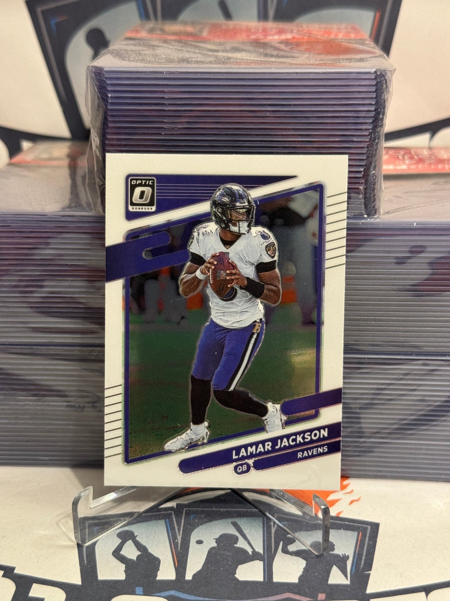 2021 Donruss Optic Lamar Jackson #128