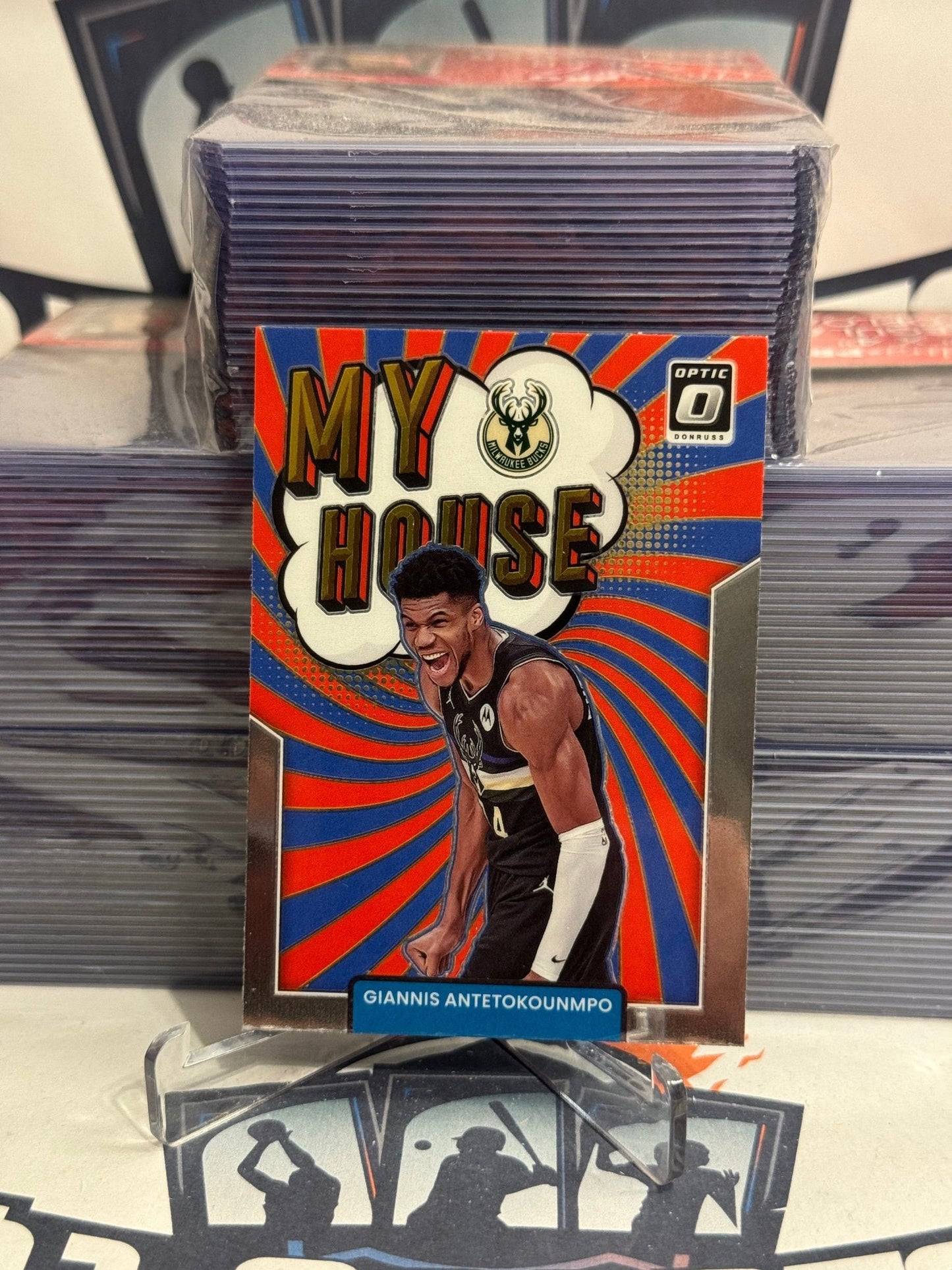 2021 Donruss Optic (My House!) Giannis Antetokounmpo #4