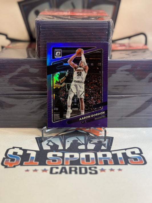 2021 Donruss Optic (Purple Prizm) Aaron Gordon #140