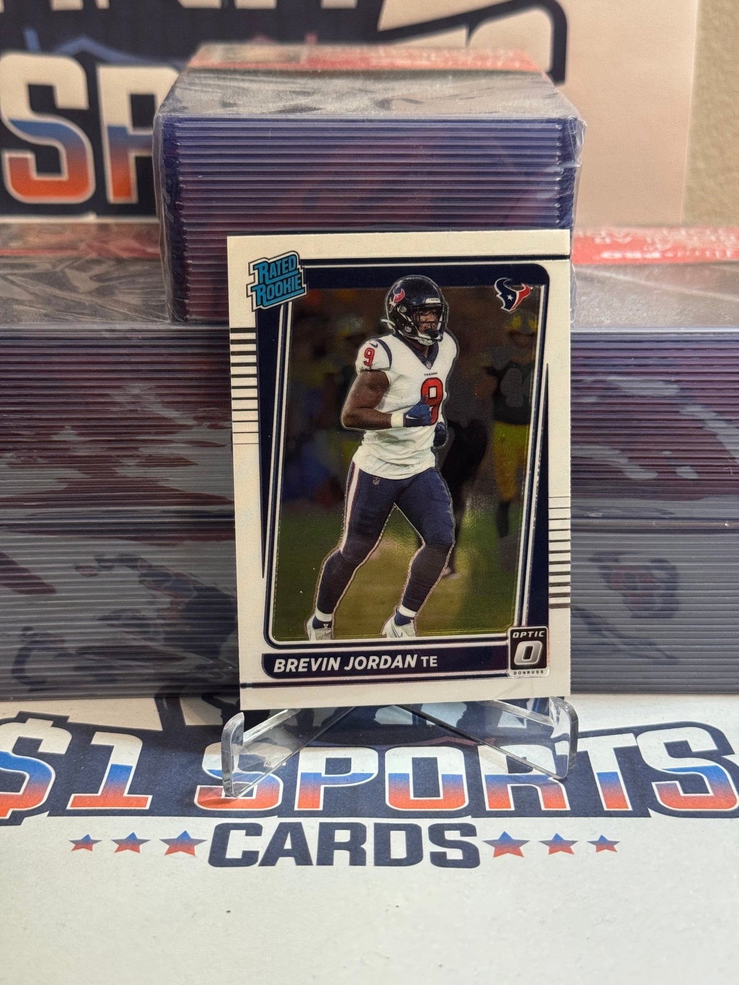 2021 Donruss Optic (Rated Rookie) Brevin Jordan Rookie #288