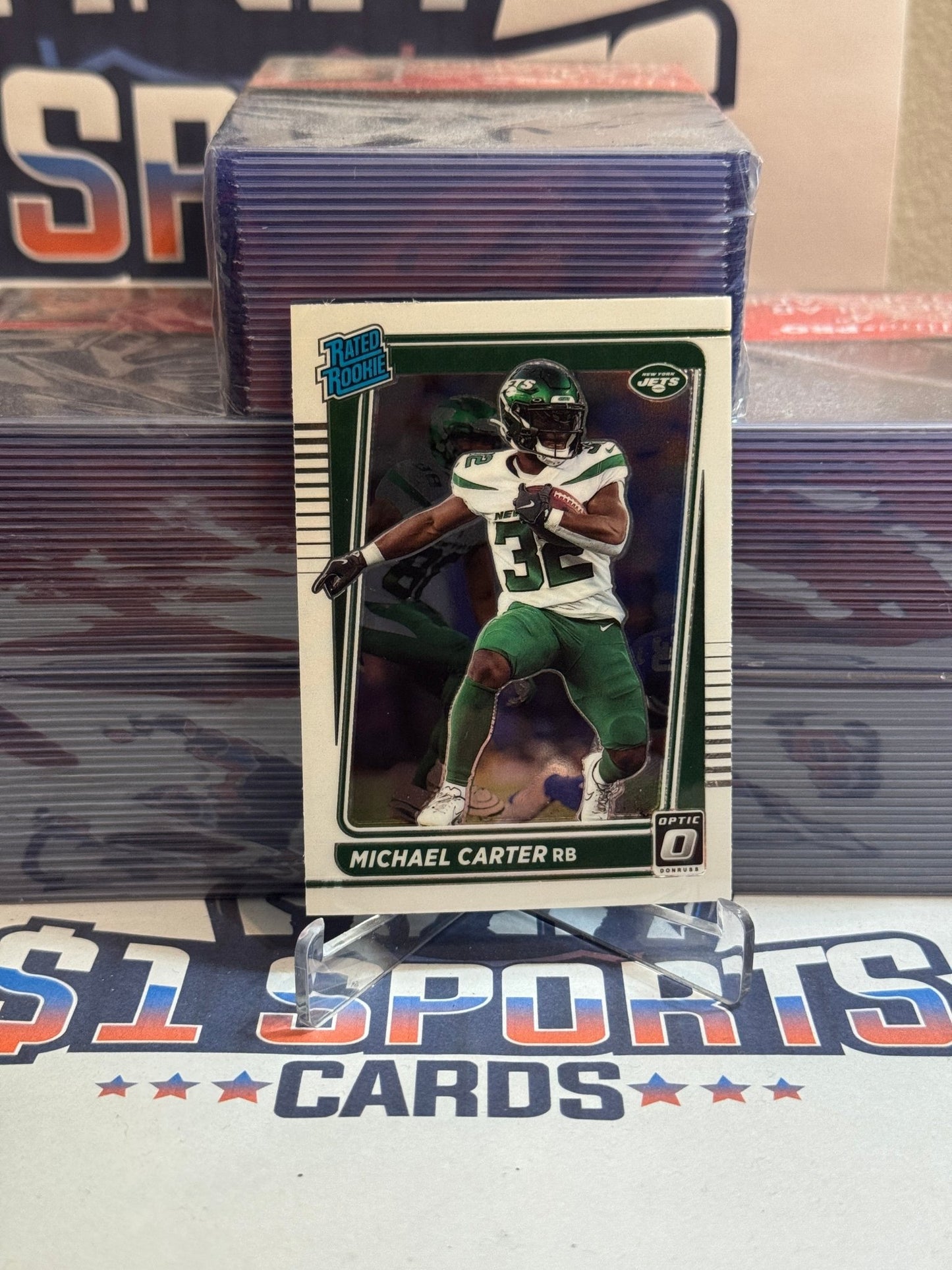 2021 Donruss Optic (Rated Rookie) Michael Carter #235