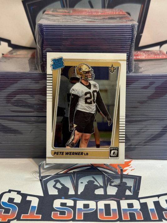 2021 Donruss Optic (Rated Rookie) Pete Werner #276