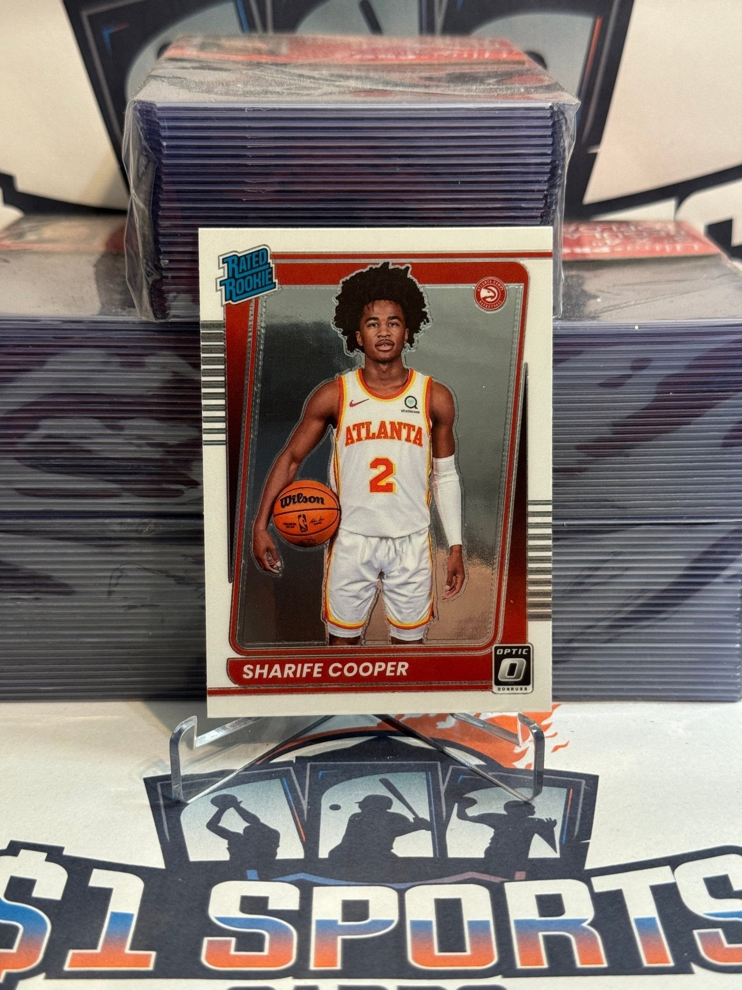 2021 Donruss Optic (Rated Rookie) Sharife Cooper #158