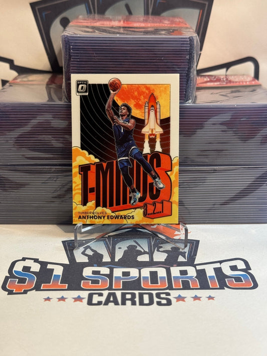 2021 Donruss Optic (T - Minus) Anthony Edwards #11