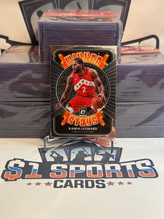 2021 Donruss Optic (Winner Stays) Kawhi Leonard #18
