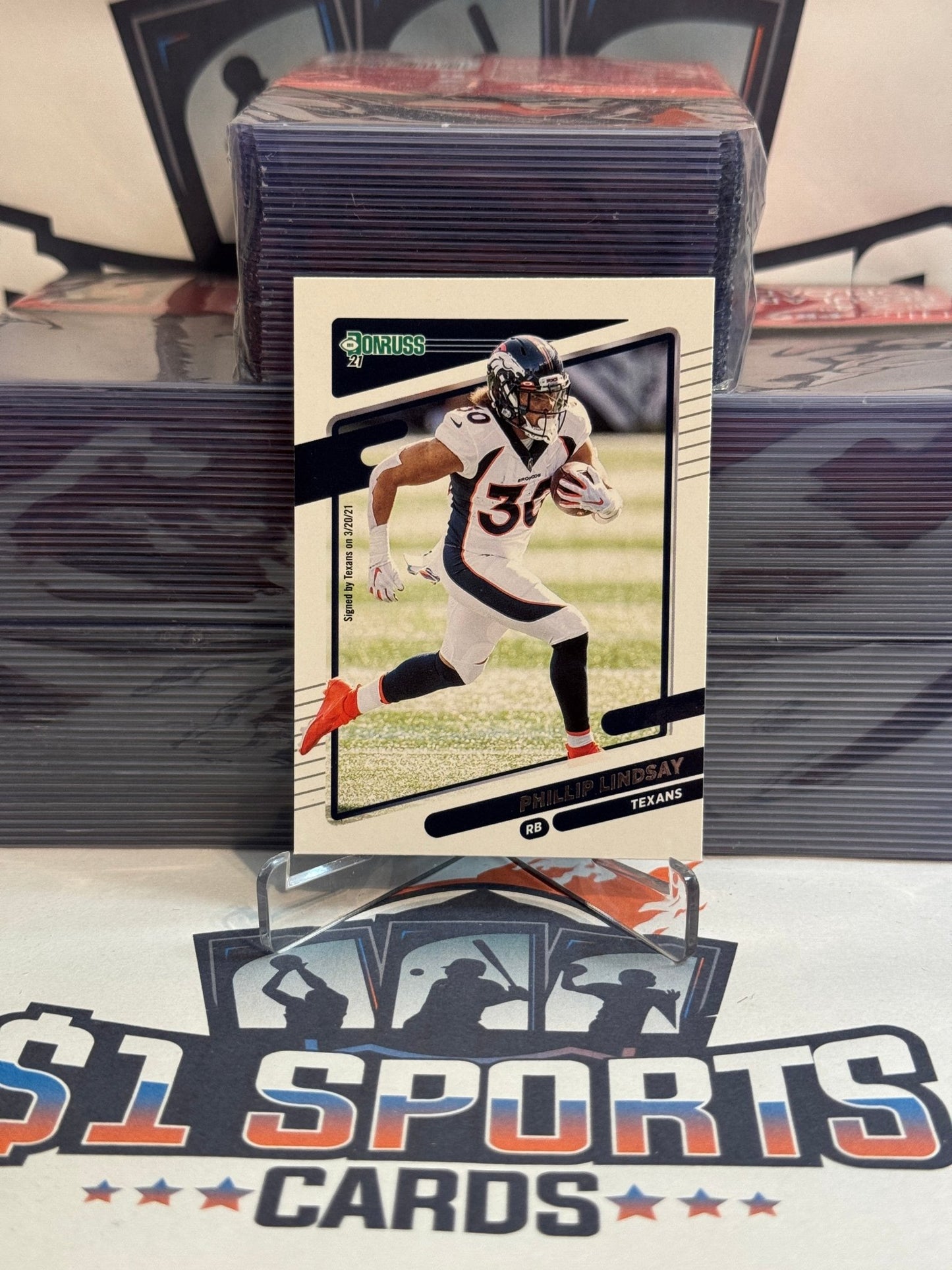 2021 Donruss Phillip Lindsay #183