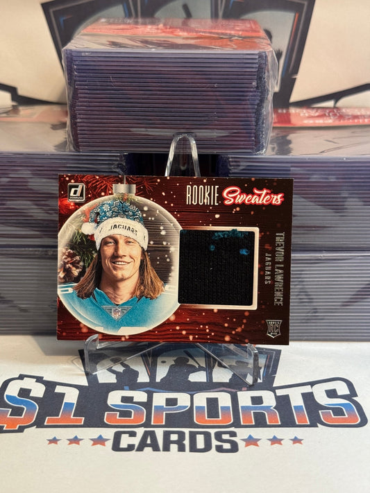 2021 Donruss (Rookie Sweaters Relic) Trevor Lawrence #RS - TRL