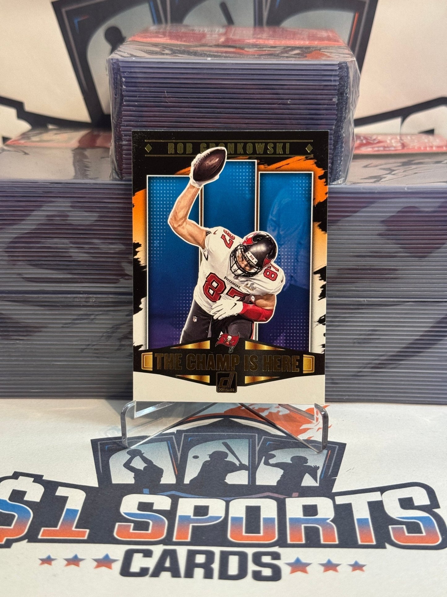2021 Donruss (The Champ is Here) Rob Gronkowski #CIH - 5