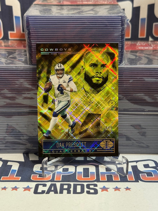 2021 Panini Illusions (Yellow Diamond, Hobby 70/249) Dak Prescott #46