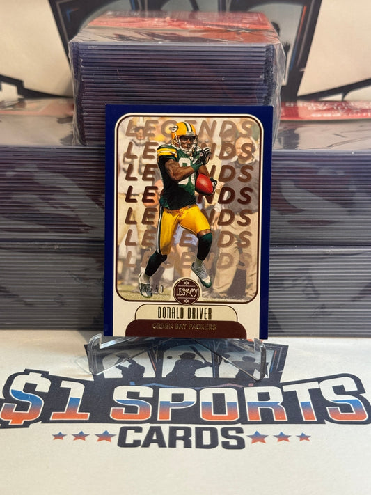 2021 Panini Legacy (Blue, Legends 16/50) Donald Driver #119