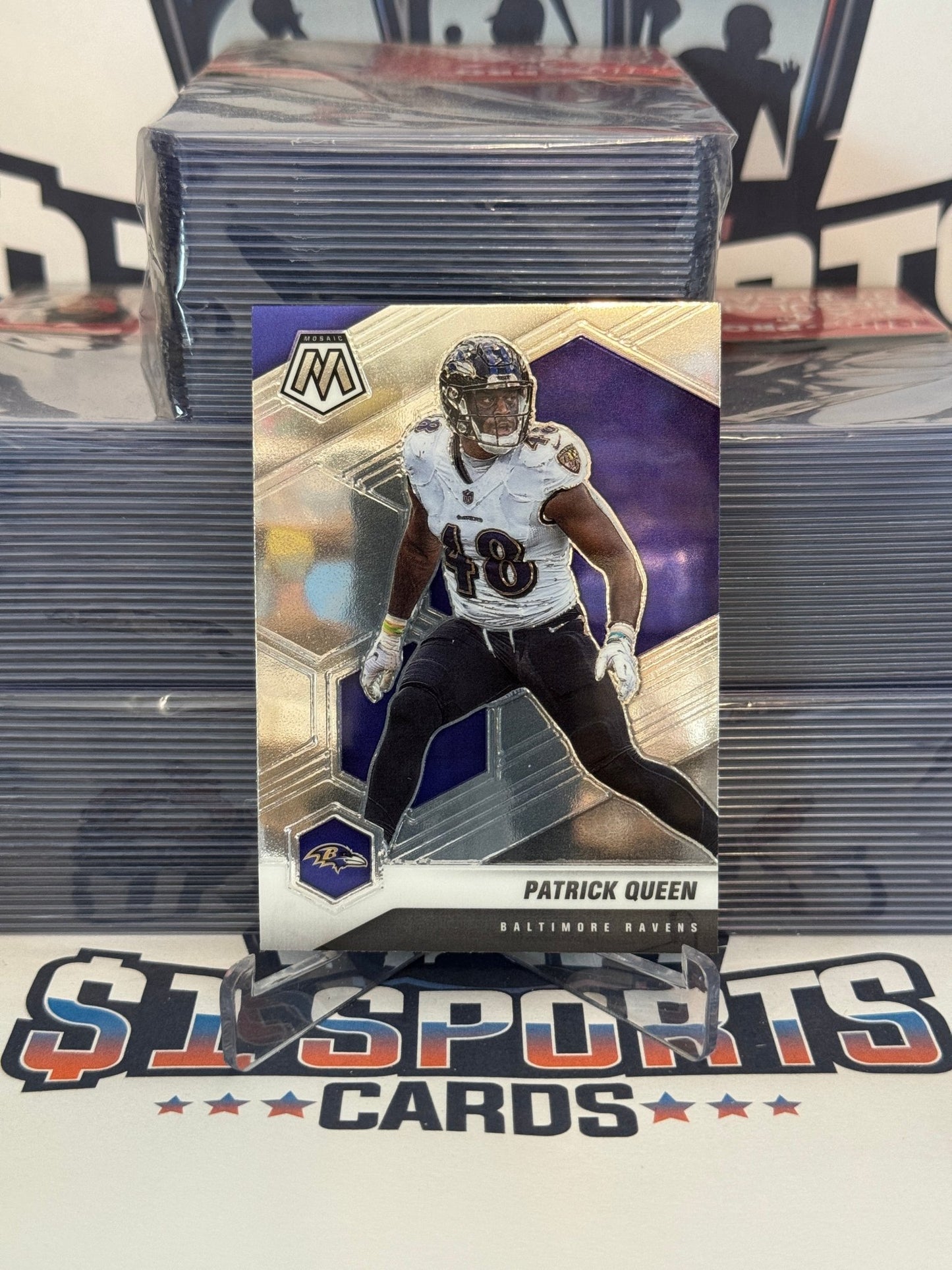 2021 Panini Mosaic (2nd Year) Patrick Queen #23