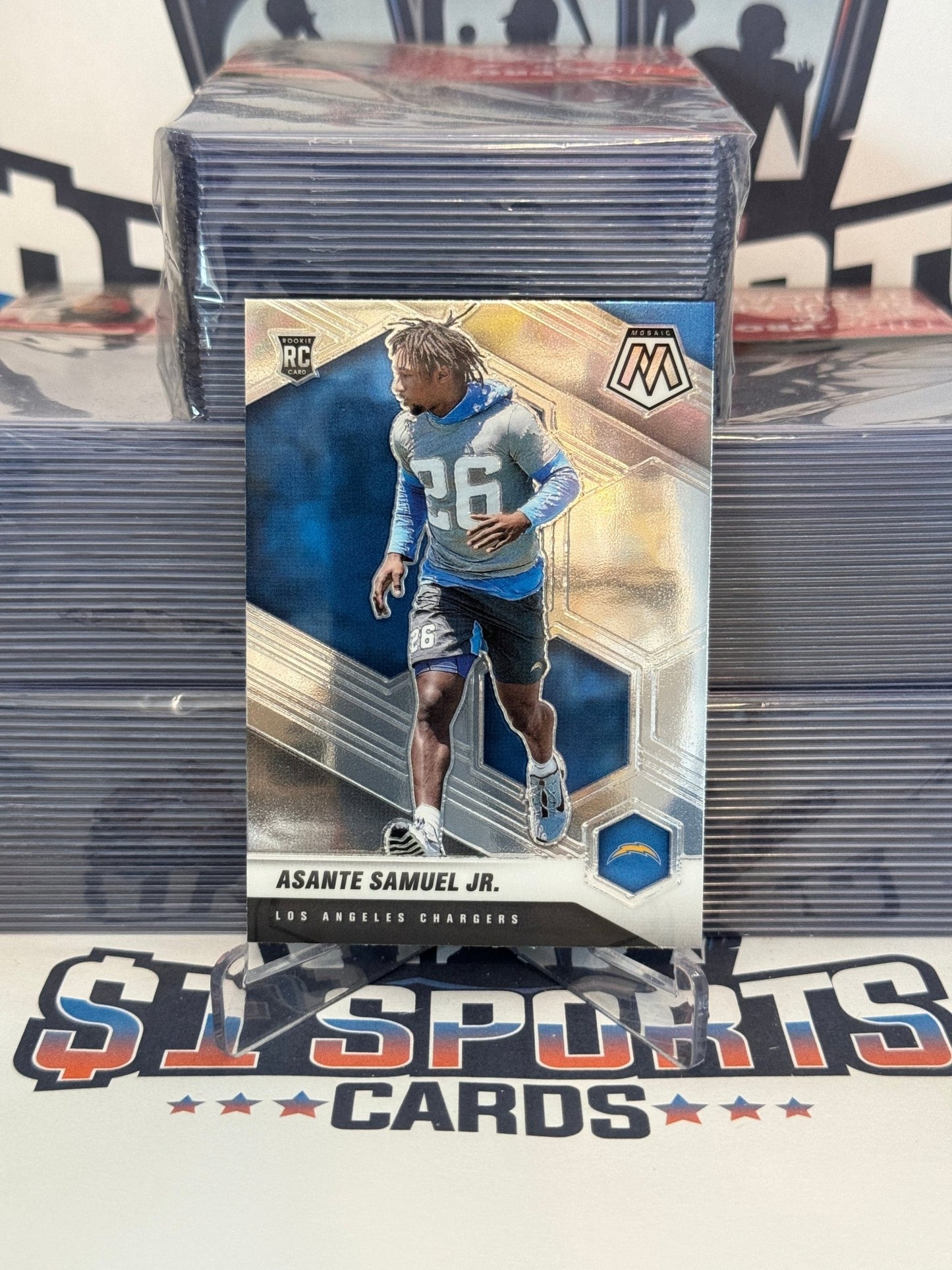 2021 Panini Mosaic Asanta Samuel Jr. Rookie #348