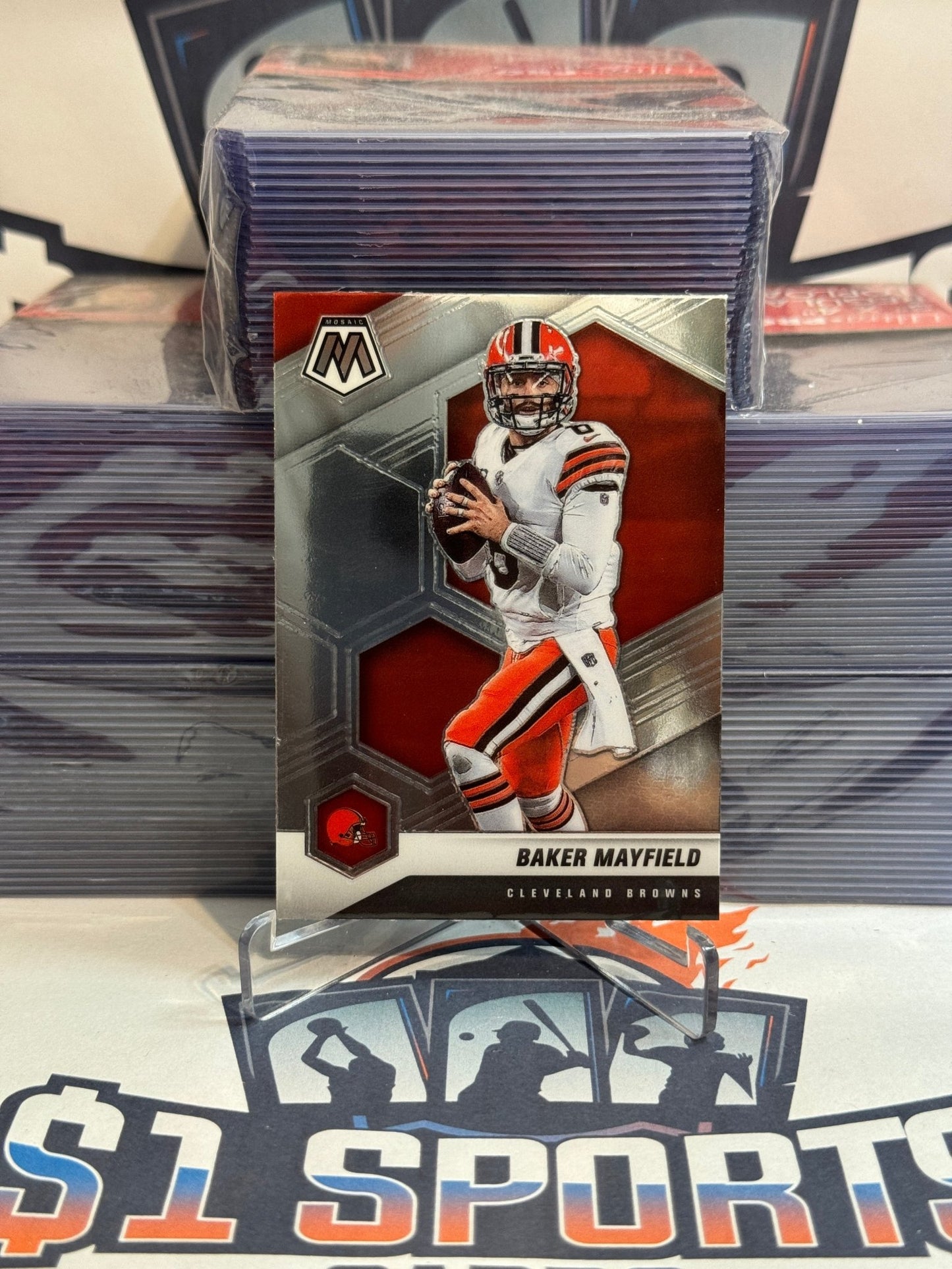 2021 Panini Mosaic Baker Mayfield #52