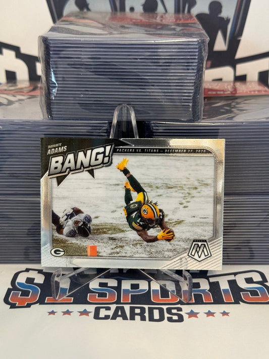 2021 Panini Mosaic (Bang!) Davante Adams #B-14