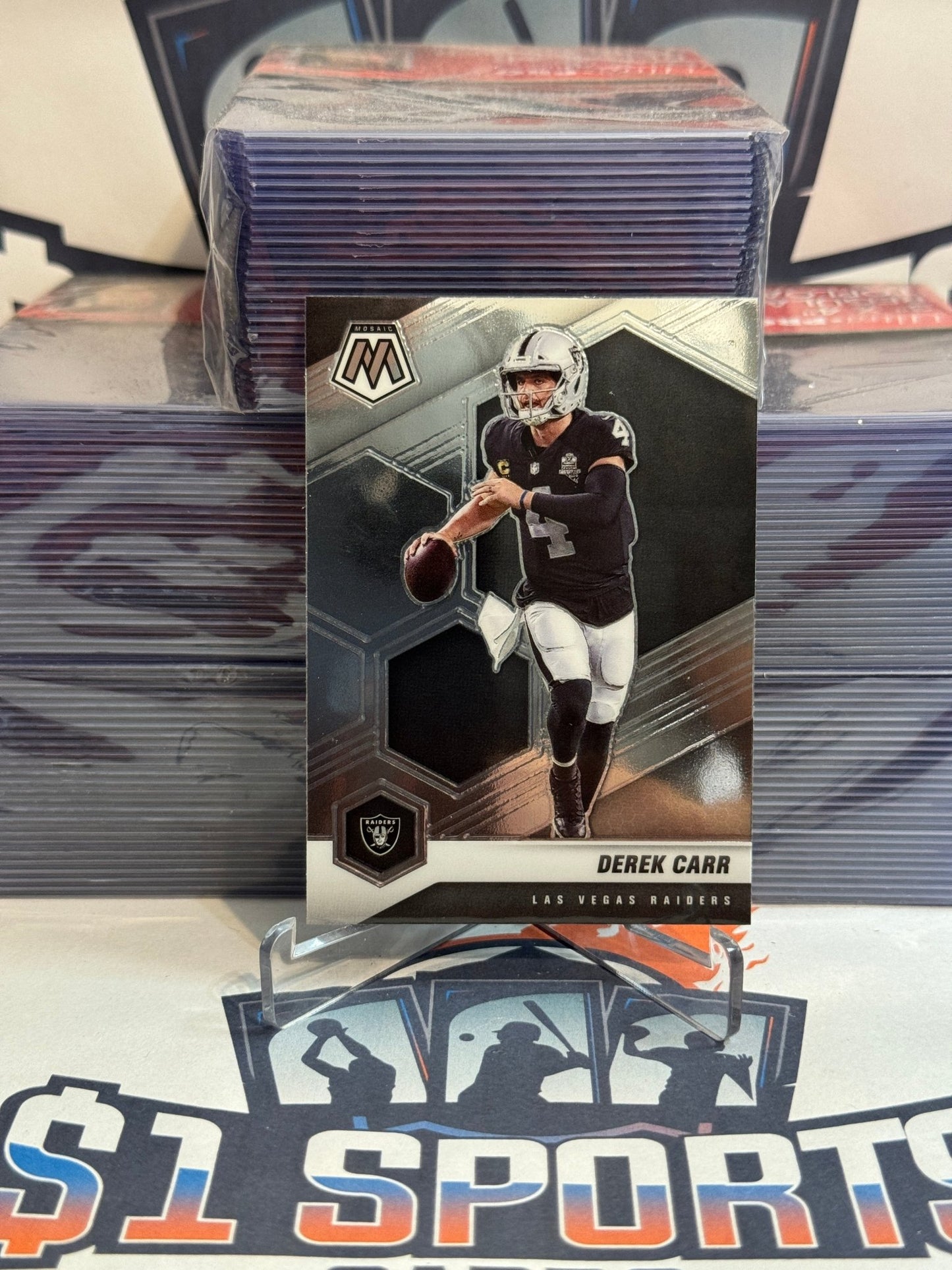 2021 Panini Mosaic Derek Carr #104