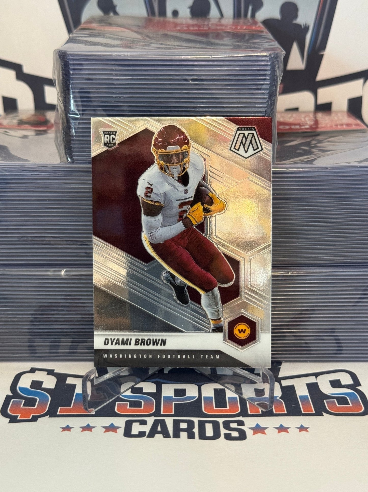 2021 Panini Mosaic Dyami Brown Rookie #323
