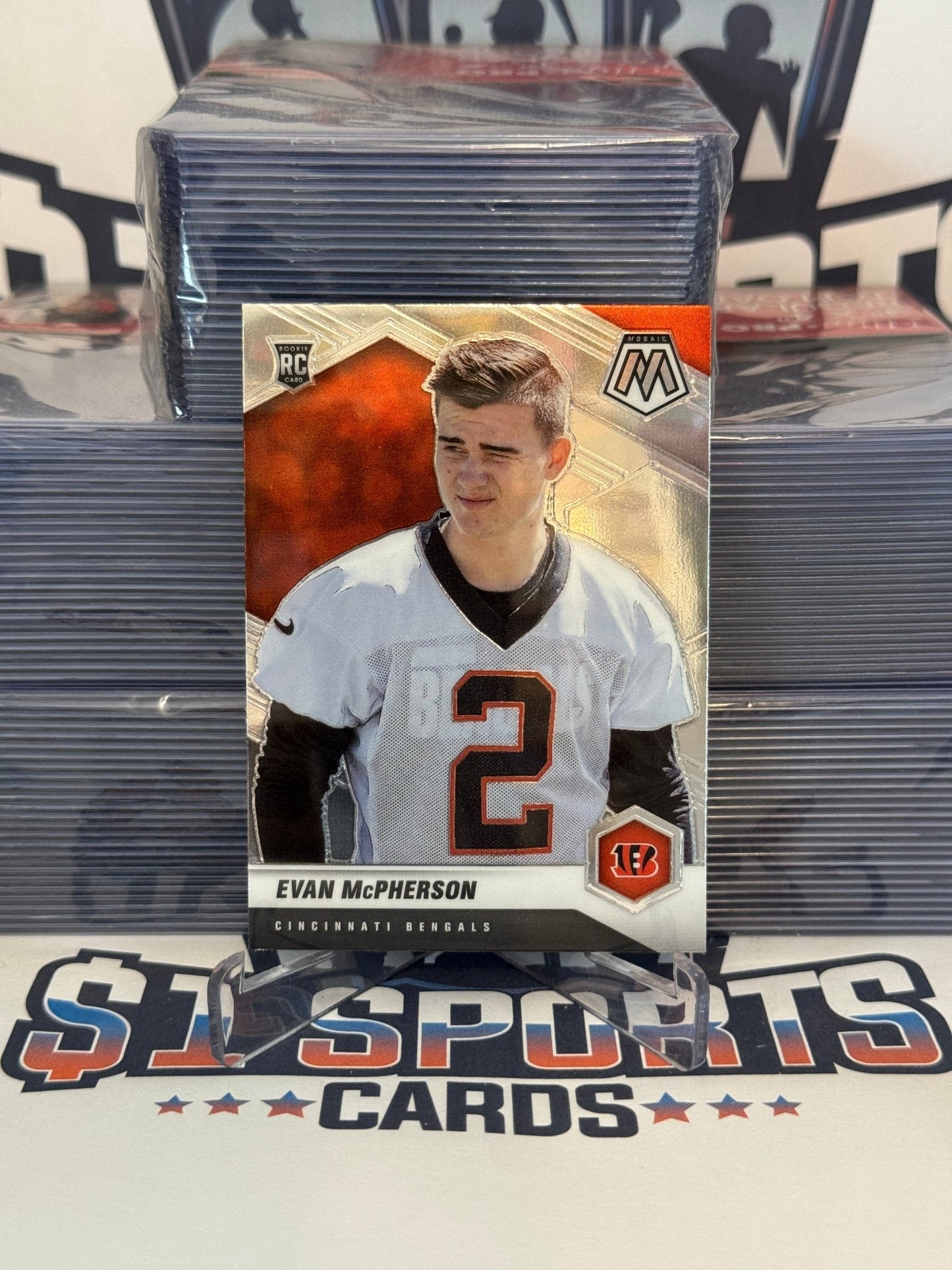 2021 Panini Mosaic Evan McPherson Rookie #361