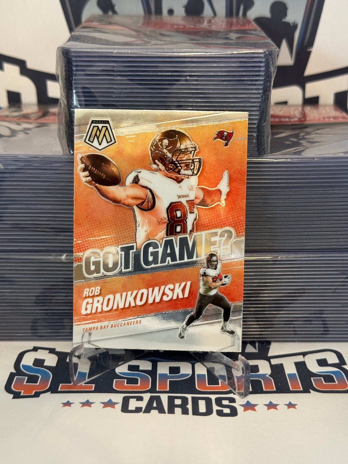 2021 Panini Mosaic (Got Game?) Rob Gronkowski #GG-1
