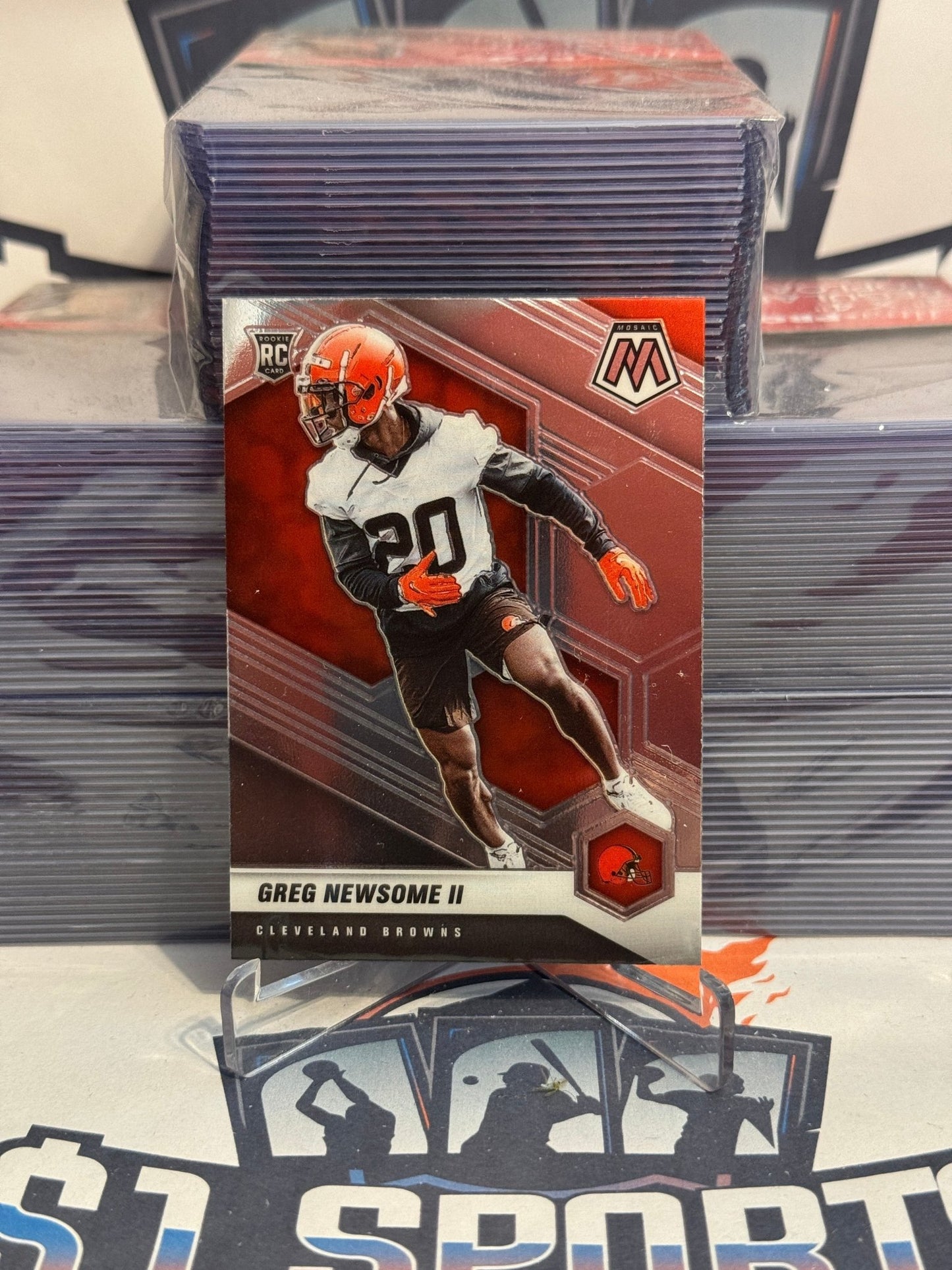 2021 Panini Mosaic Greg Newsome II Rookie #346